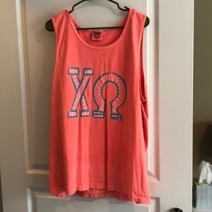 Chi omega tank top